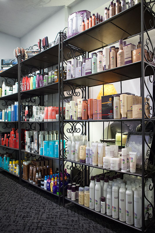 Serenity Product Shelves